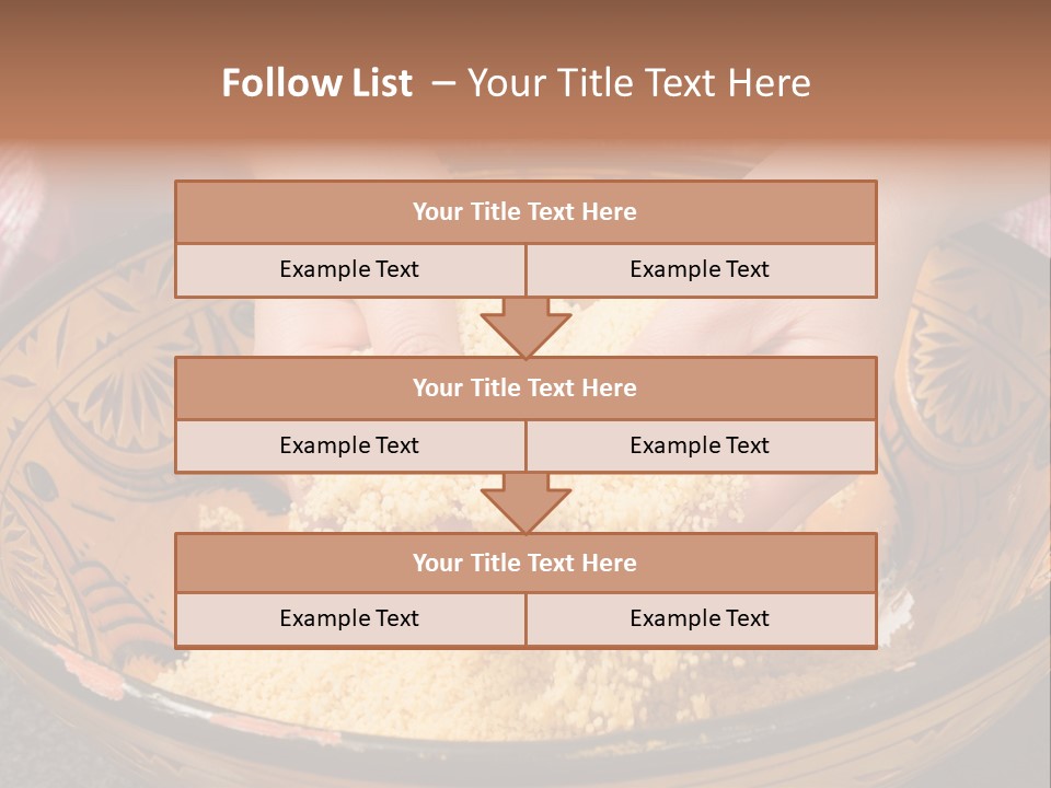 Ingredients Mixing Ramadan PowerPoint Template