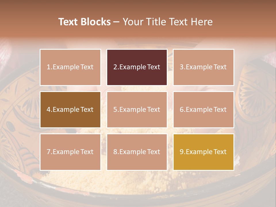 Ingredients Mixing Ramadan PowerPoint Template