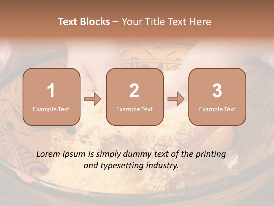 Ingredients Mixing Ramadan PowerPoint Template