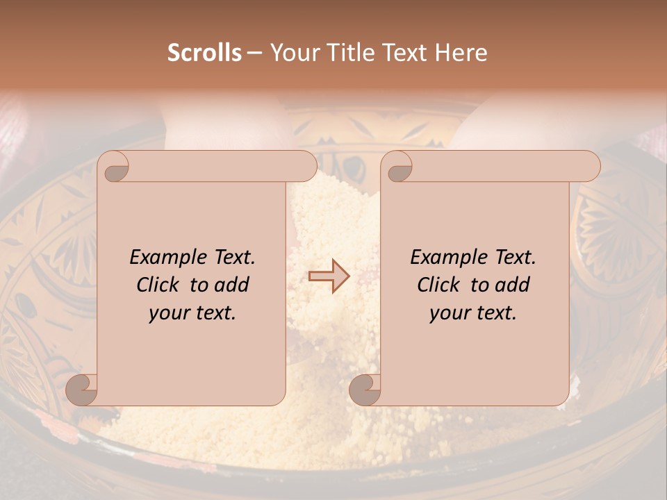 Ingredients Mixing Ramadan PowerPoint Template