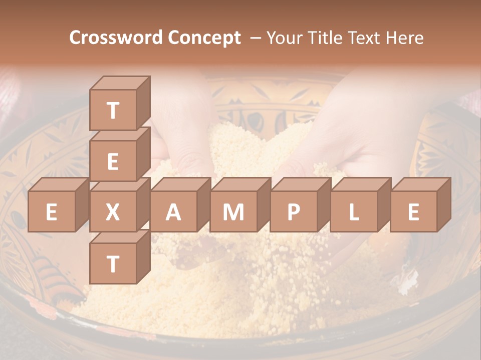 Ingredients Mixing Ramadan PowerPoint Template