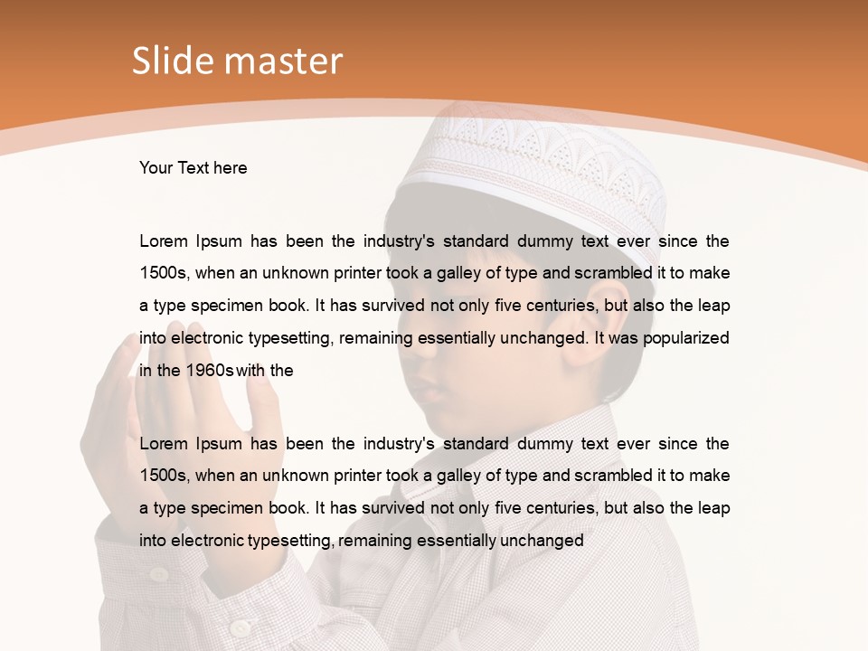 Person Movement Studio PowerPoint Template