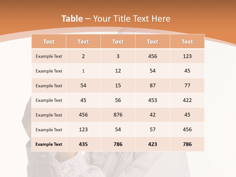 Person Movement Studio PowerPoint Template