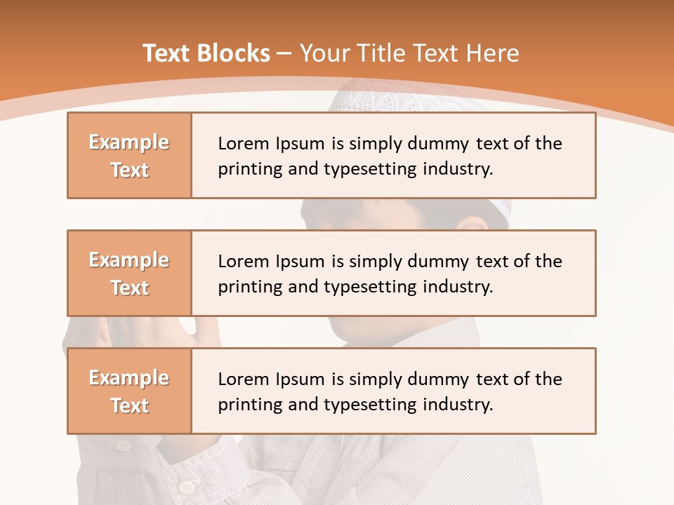 Person Movement Studio PowerPoint Template