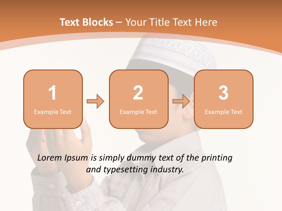 Person Movement Studio PowerPoint Template