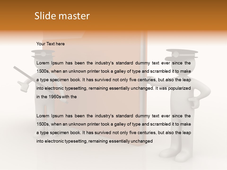 Punishment Safe Secure PowerPoint Template