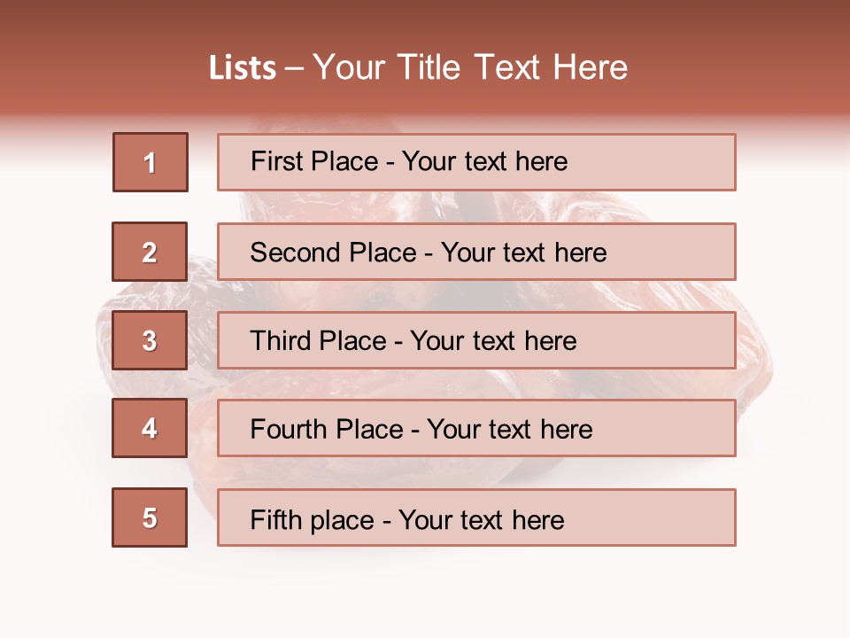Vegetables Fruit Nutrition PowerPoint Template