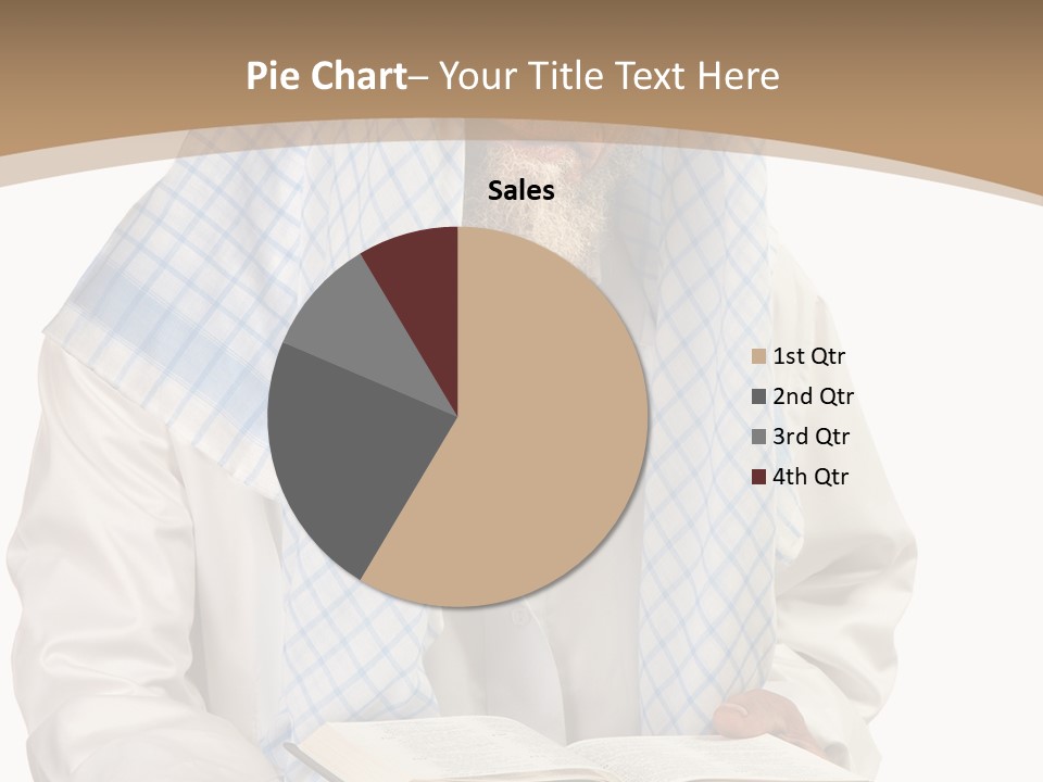 White Human Eastern PowerPoint Template