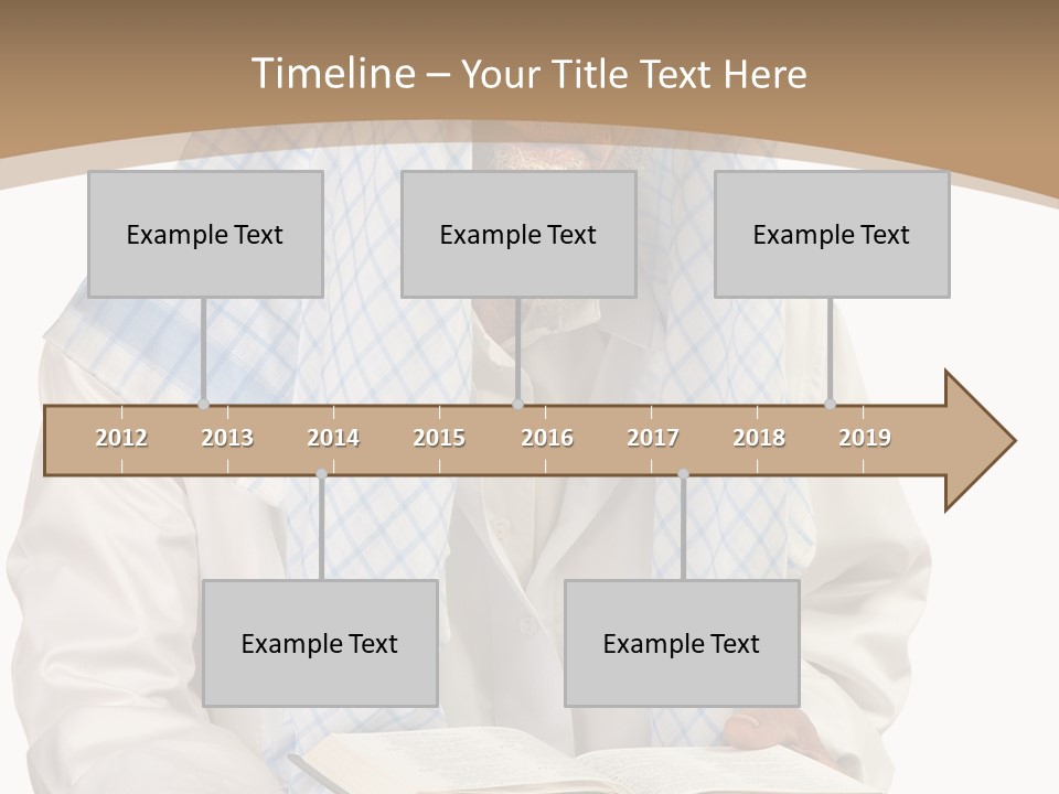 White Human Eastern PowerPoint Template