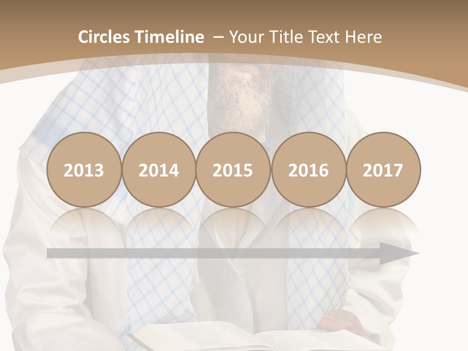 White Human Eastern PowerPoint Template