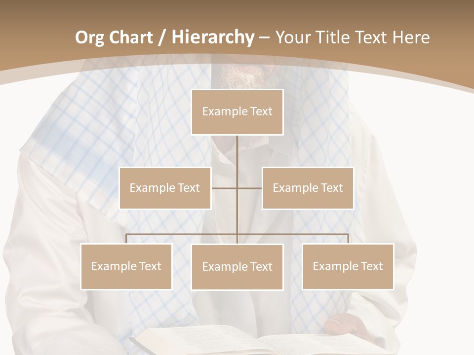 White Human Eastern PowerPoint Template