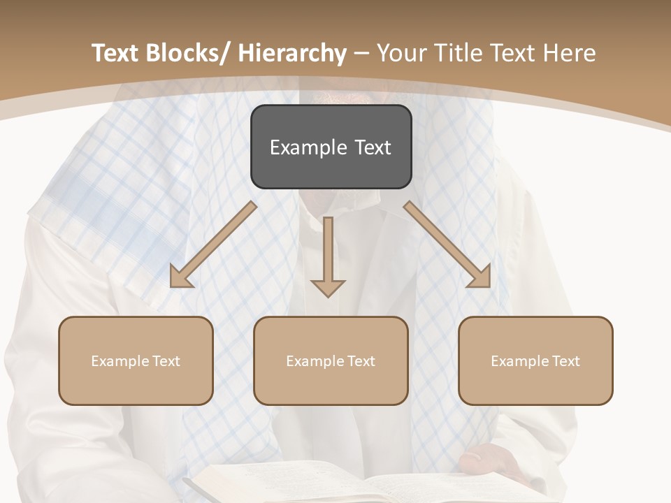 White Human Eastern PowerPoint Template