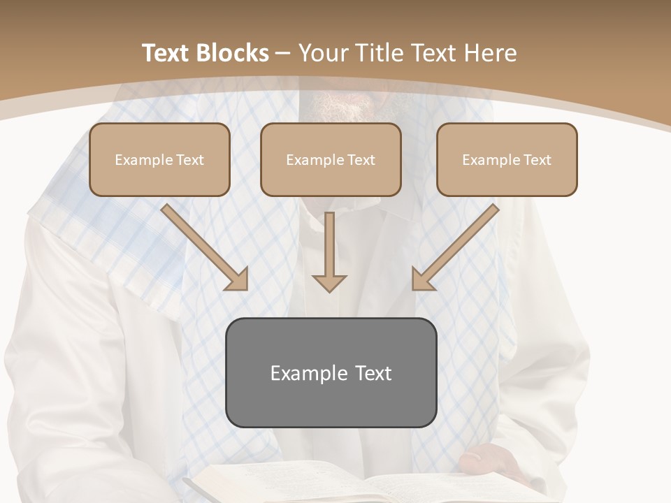 White Human Eastern PowerPoint Template