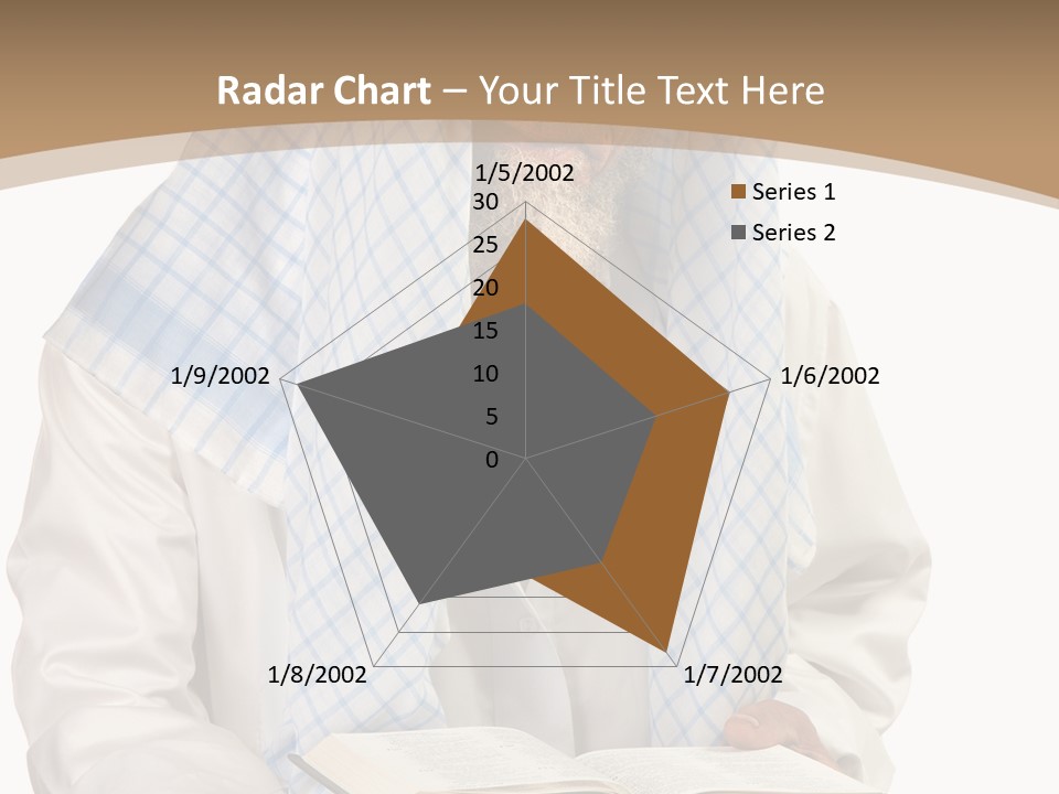 White Human Eastern PowerPoint Template
