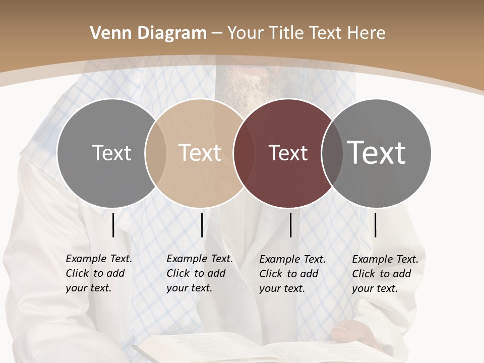 White Human Eastern PowerPoint Template