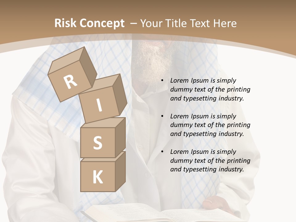 White Human Eastern PowerPoint Template