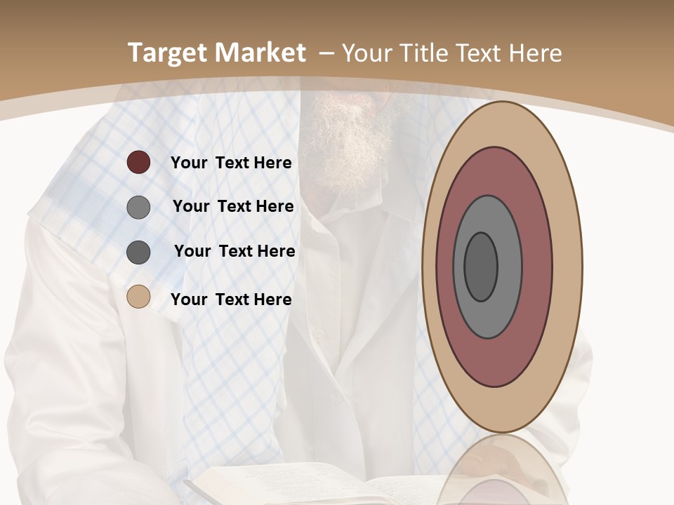 White Human Eastern PowerPoint Template