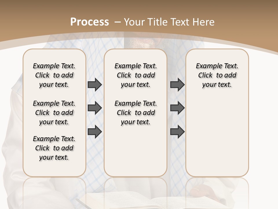 White Human Eastern PowerPoint Template