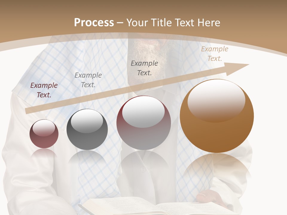 White Human Eastern PowerPoint Template