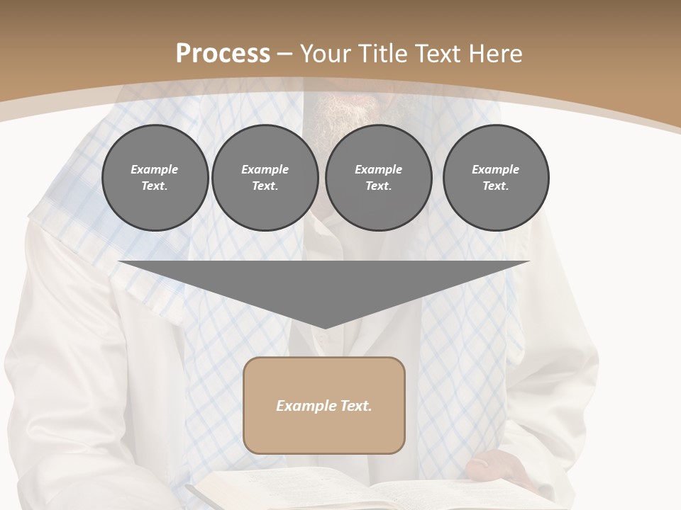 White Human Eastern PowerPoint Template