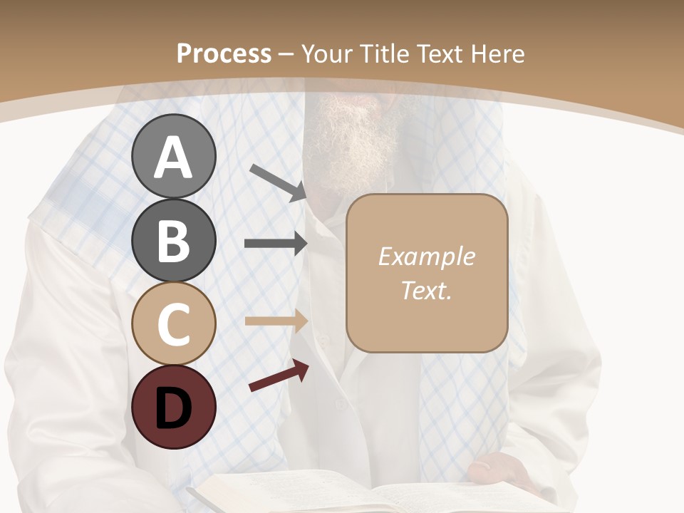 White Human Eastern PowerPoint Template