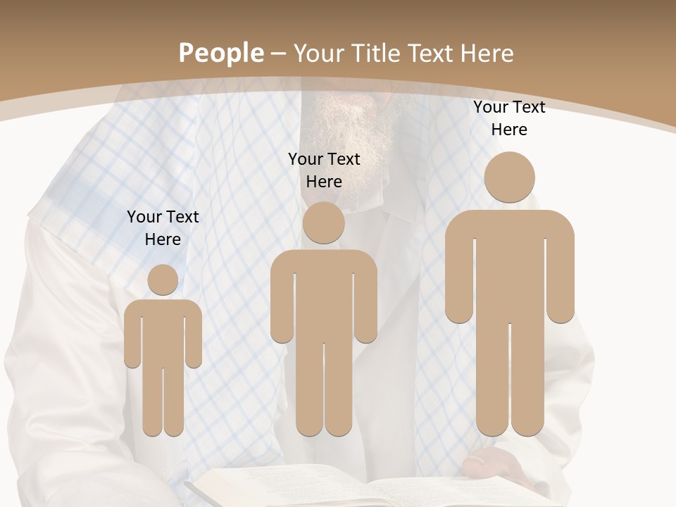 White Human Eastern PowerPoint Template