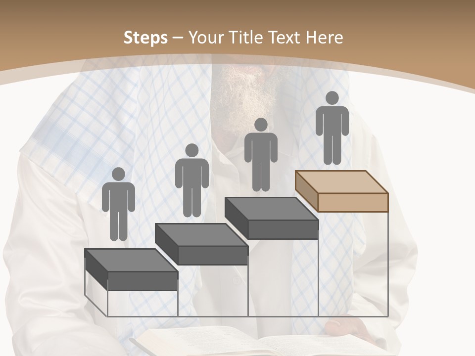 White Human Eastern PowerPoint Template