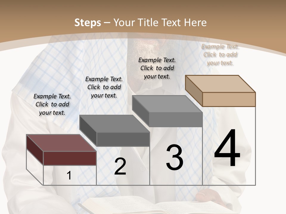 White Human Eastern PowerPoint Template