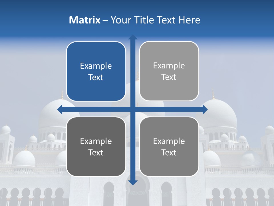 Abu Dhabi Famous Large PowerPoint Template