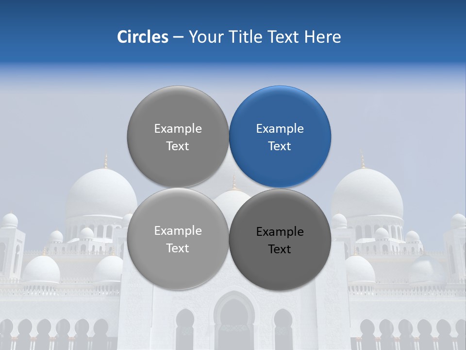 Abu Dhabi Famous Large PowerPoint Template