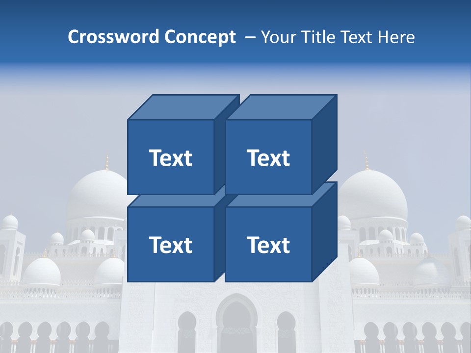 Abu Dhabi Famous Large PowerPoint Template