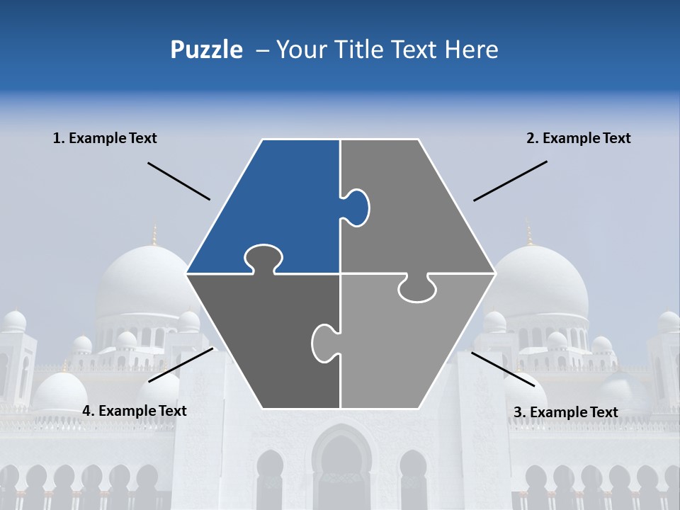 Abu Dhabi Famous Large PowerPoint Template