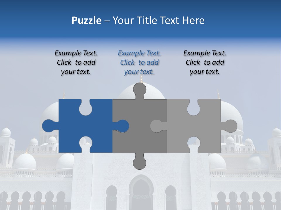 Abu Dhabi Famous Large PowerPoint Template