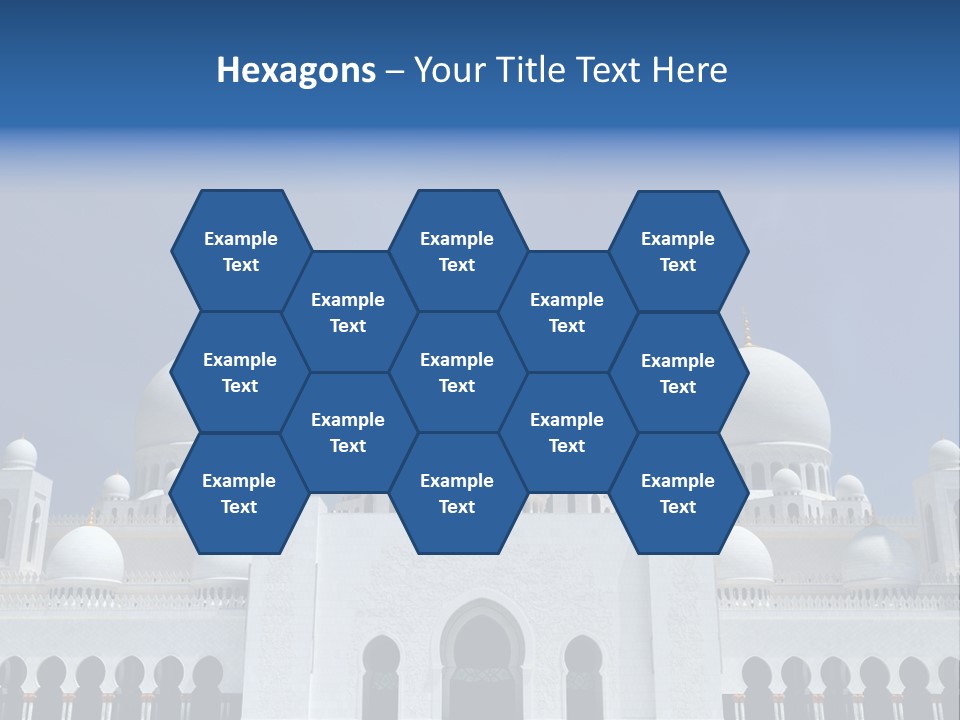 Abu Dhabi Famous Large PowerPoint Template