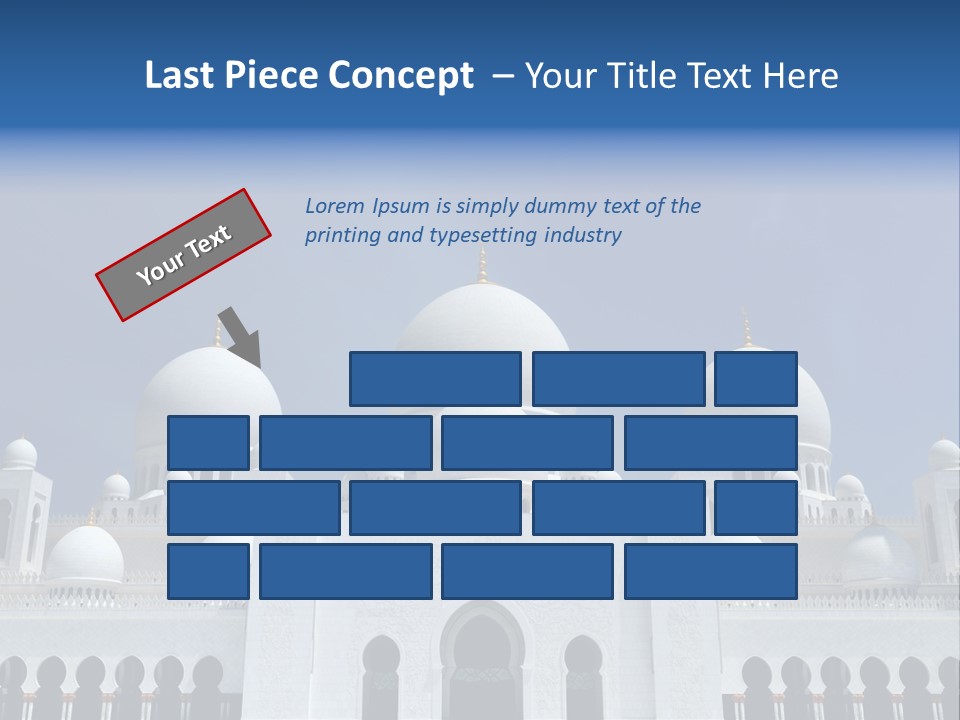 Abu Dhabi Famous Large PowerPoint Template