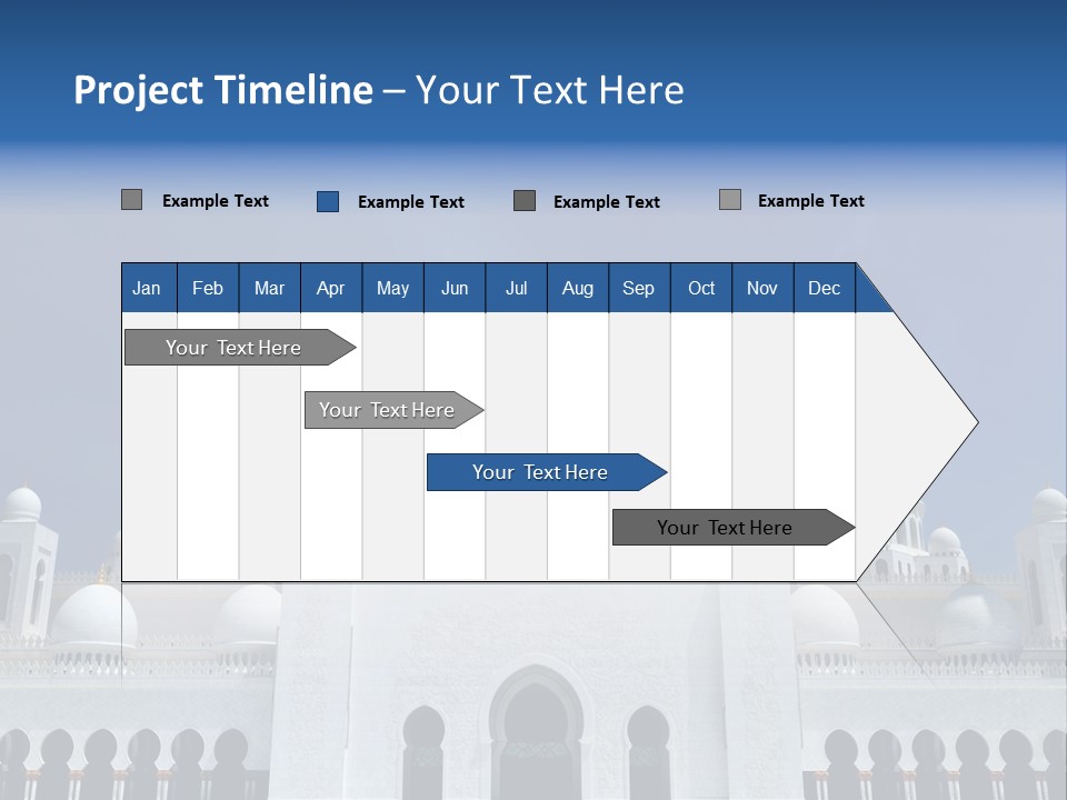 Abu Dhabi Famous Large PowerPoint Template
