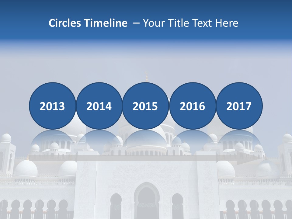 Abu Dhabi Famous Large PowerPoint Template