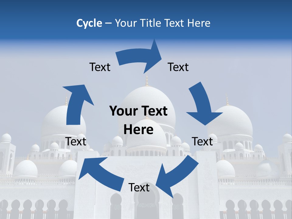 Abu Dhabi Famous Large PowerPoint Template