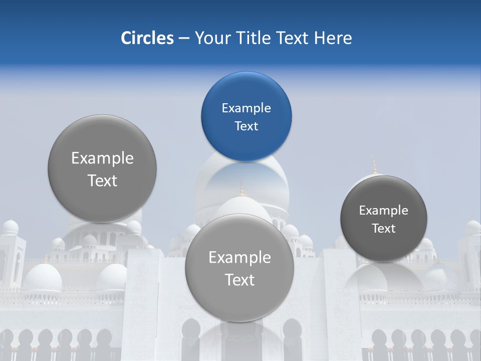 Abu Dhabi Famous Large PowerPoint Template