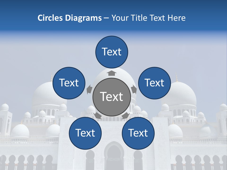 Abu Dhabi Famous Large PowerPoint Template