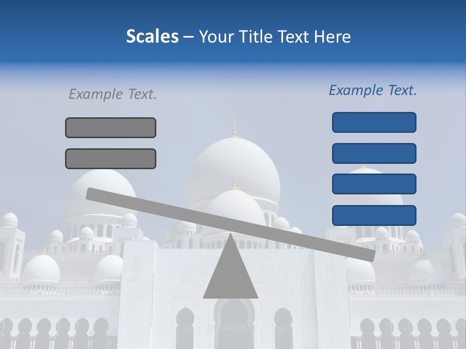 Abu Dhabi Famous Large PowerPoint Template