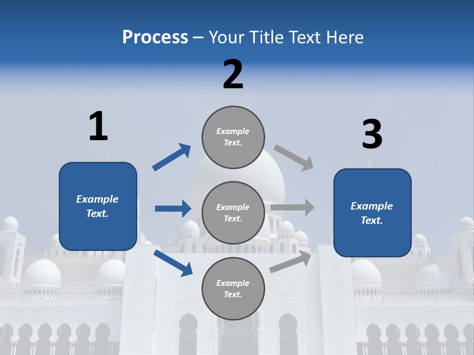 Abu Dhabi Famous Large PowerPoint Template
