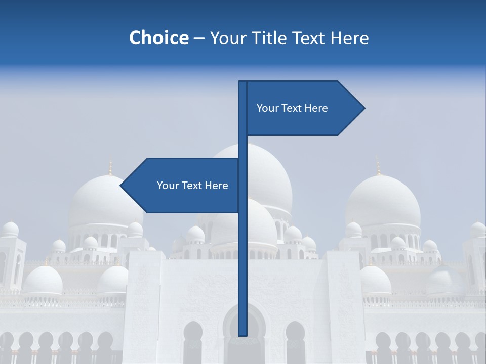Abu Dhabi Famous Large PowerPoint Template