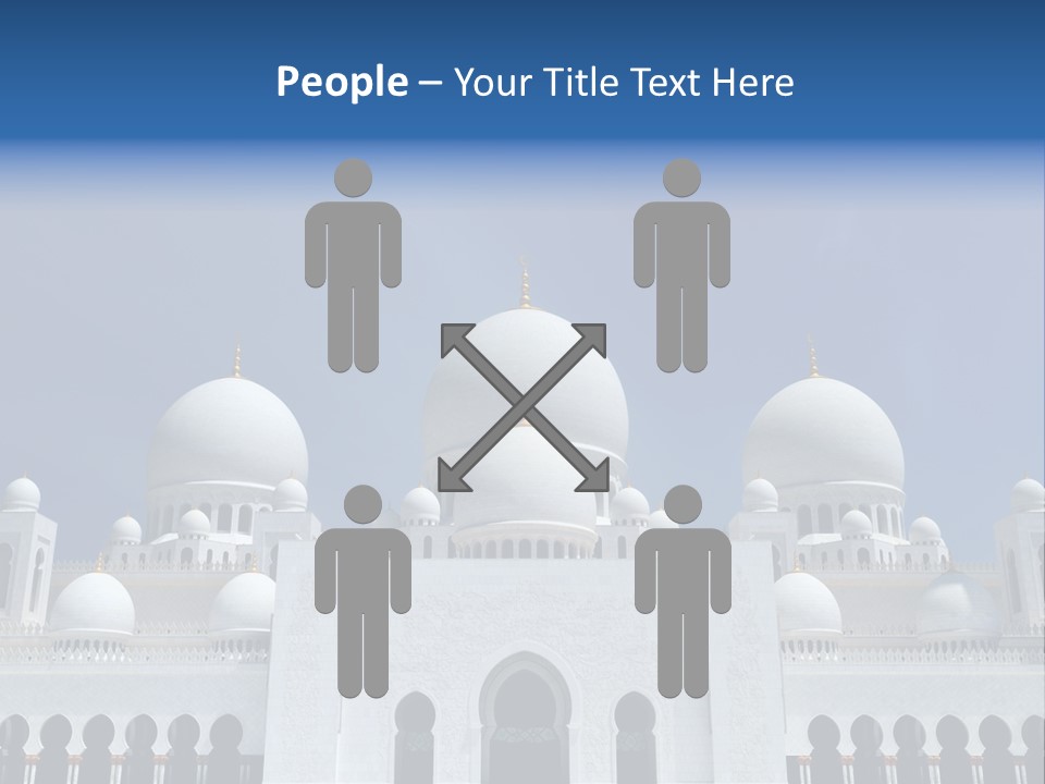 Abu Dhabi Famous Large PowerPoint Template