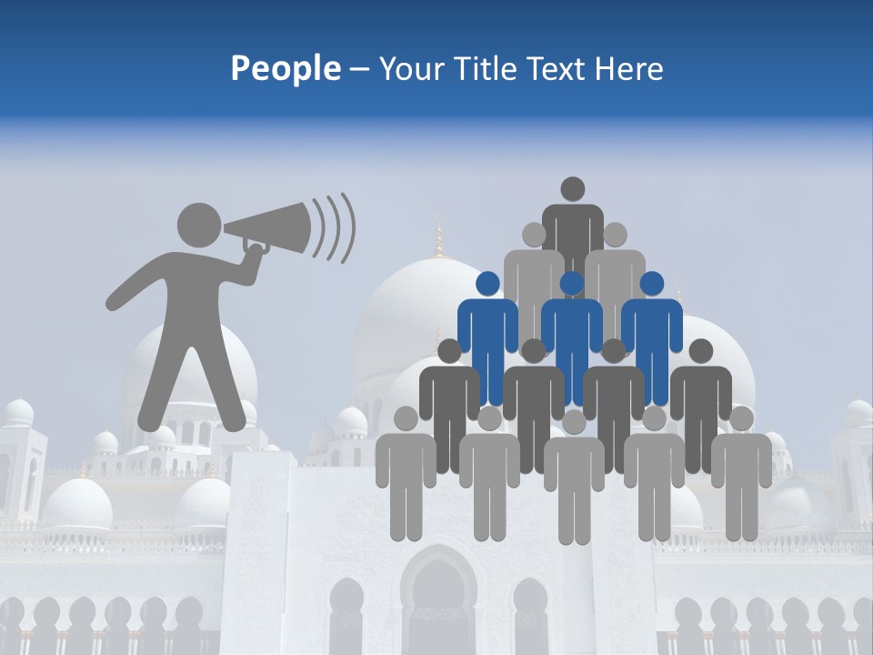 Abu Dhabi Famous Large PowerPoint Template