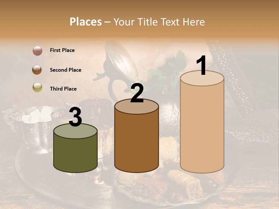 Berber Arab Tea Pot PowerPoint Template