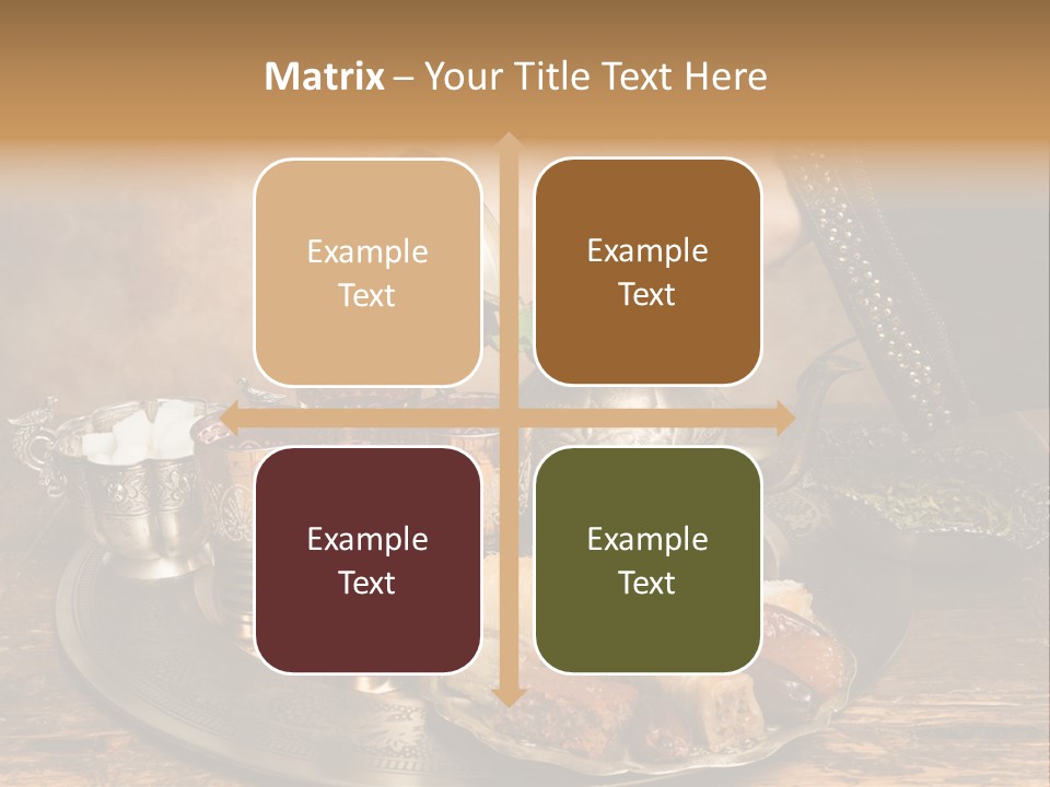 Berber Arab Tea Pot PowerPoint Template