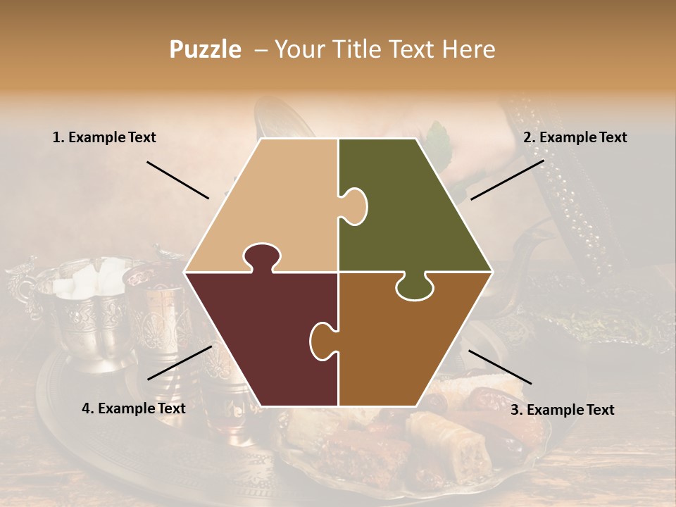 Berber Arab Tea Pot PowerPoint Template