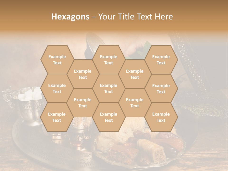 Berber Arab Tea Pot PowerPoint Template