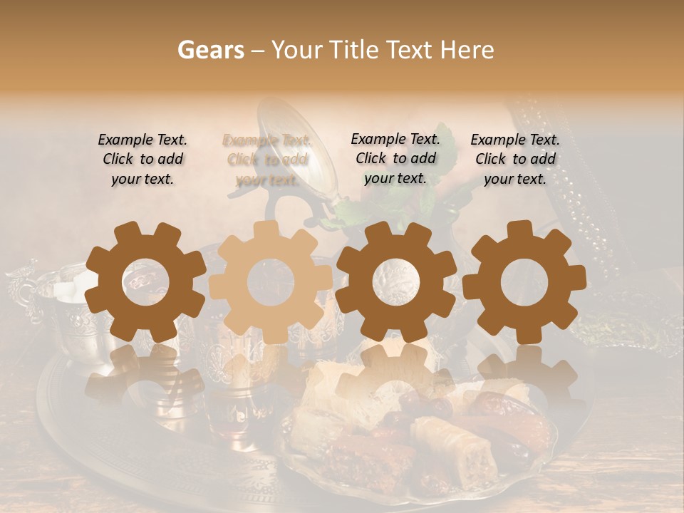 Berber Arab Tea Pot PowerPoint Template